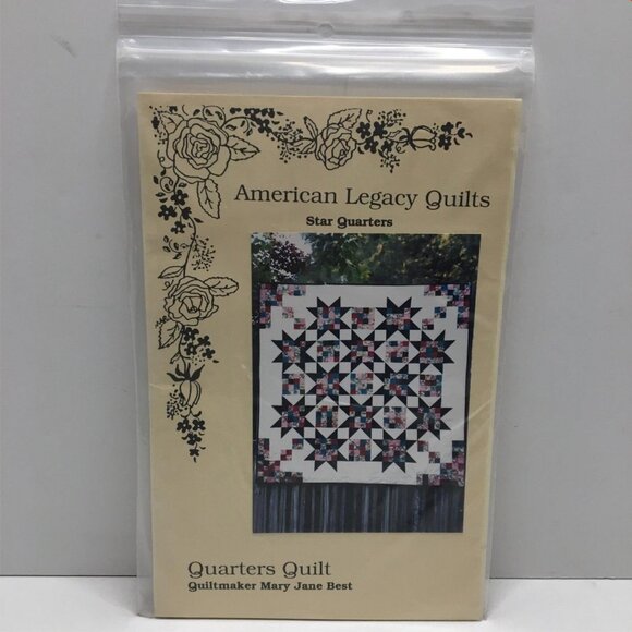 American Legacy Quilts Star Quarters no10 Quilting Sewing Pattern Uncut - Picture 1 of 3